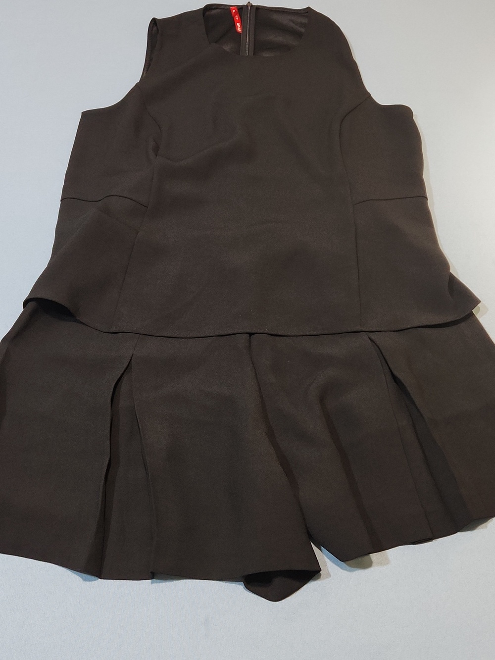 NWOT Spanx Two Piece Peplum Top And Pleated Short Outfit. Size XL.